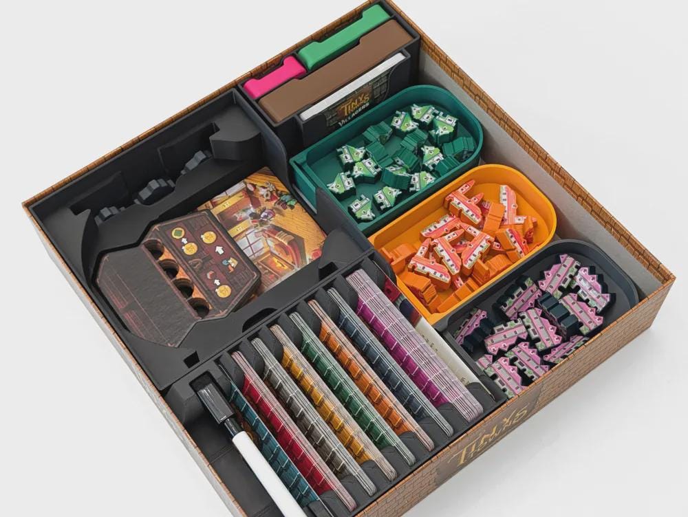 Organizer for Tiny Towns with ALL Expansions