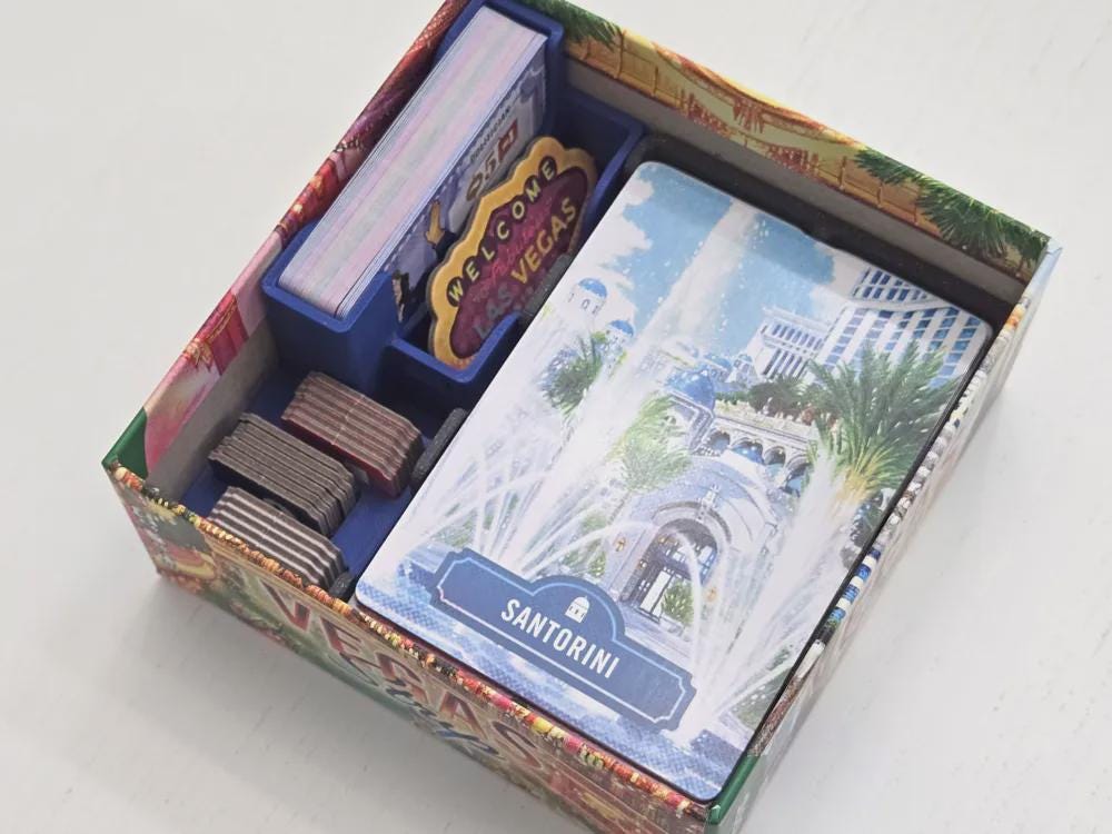Vegas Strip with Expansion Deluxe  - Organizer Insert
