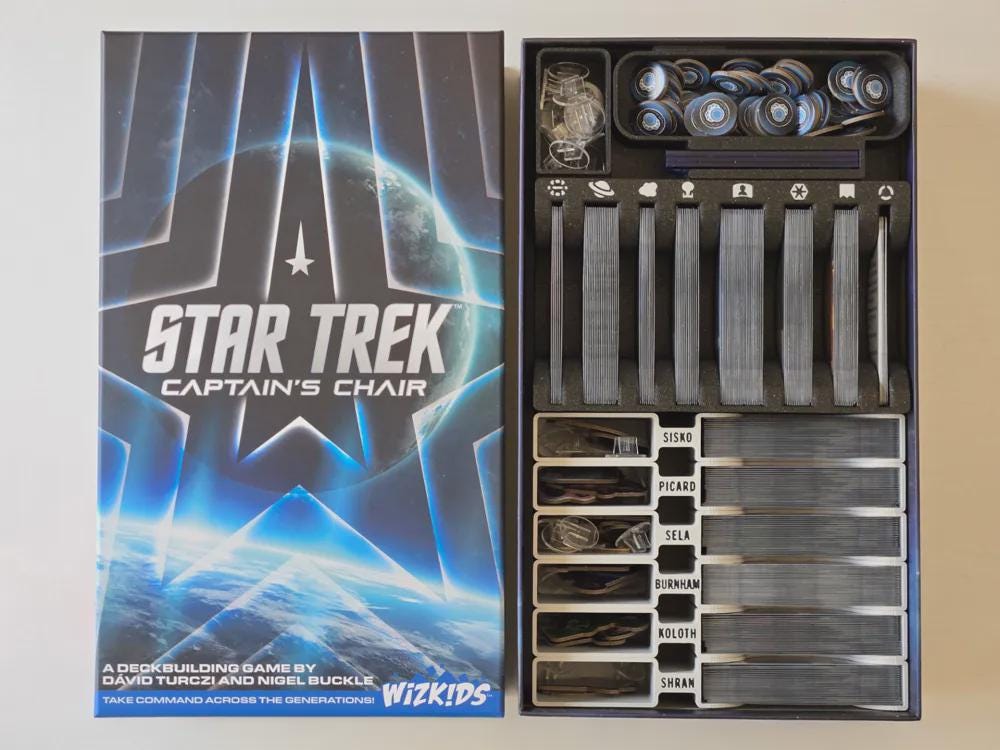 Star Trek: Captain's Chair - Organizer Insert