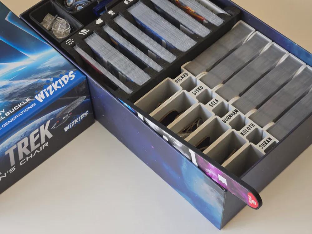 Star Trek: Captain's Chair - Organizer Insert