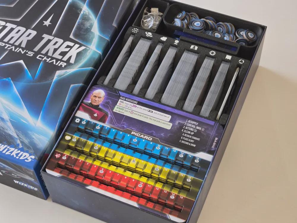 Star Trek: Captain's Chair - Organizer Insert