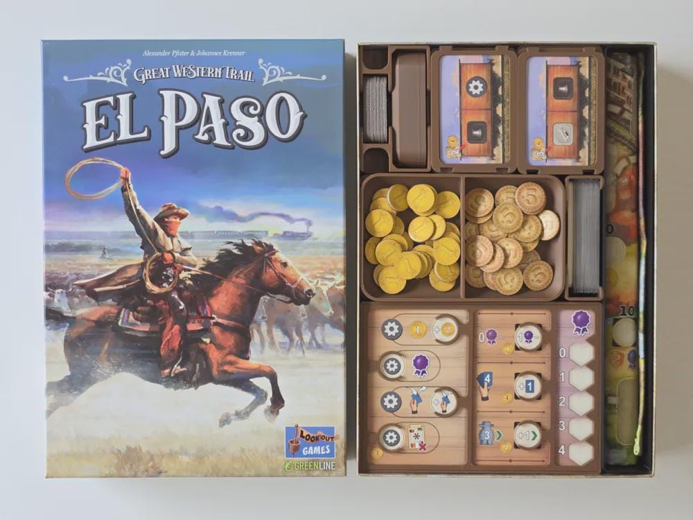 Great Western Trail: El Paso - Organizer Insert