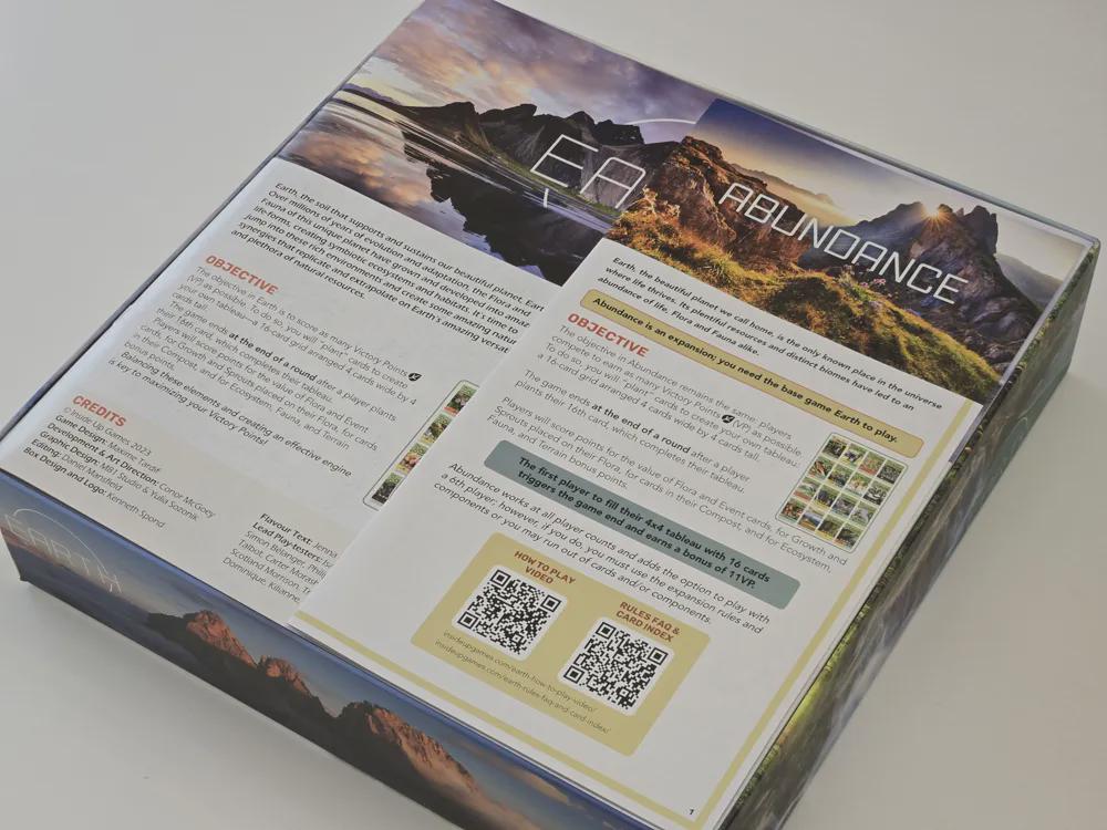 Earth with Expansion - Organizer Insert