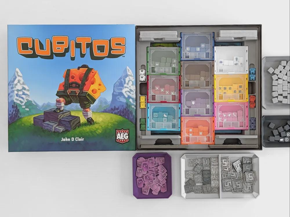Organizer Cubitos with Expansion + GeekUp - Insert