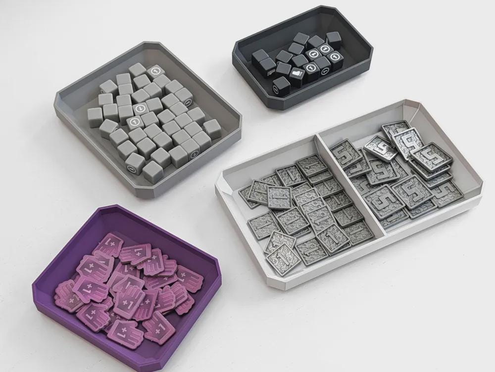 Organizer Cubitos with Expansion + GeekUp - Insert