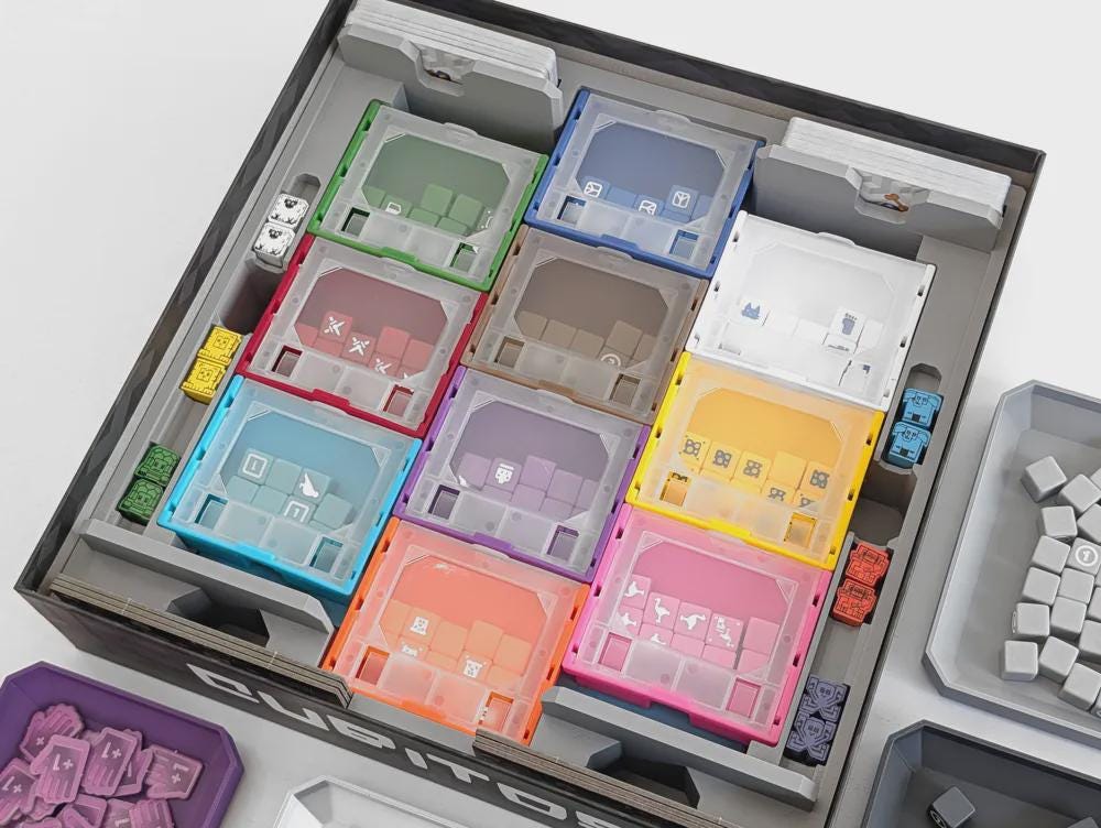 Organizer Cubitos with Expansion + GeekUp - Insert