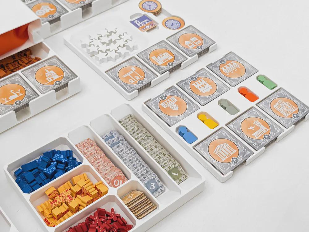 Railroad Tiles Organizer