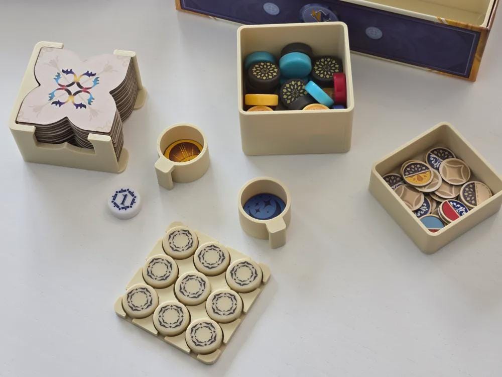 Azul Duel - Organizer Insert