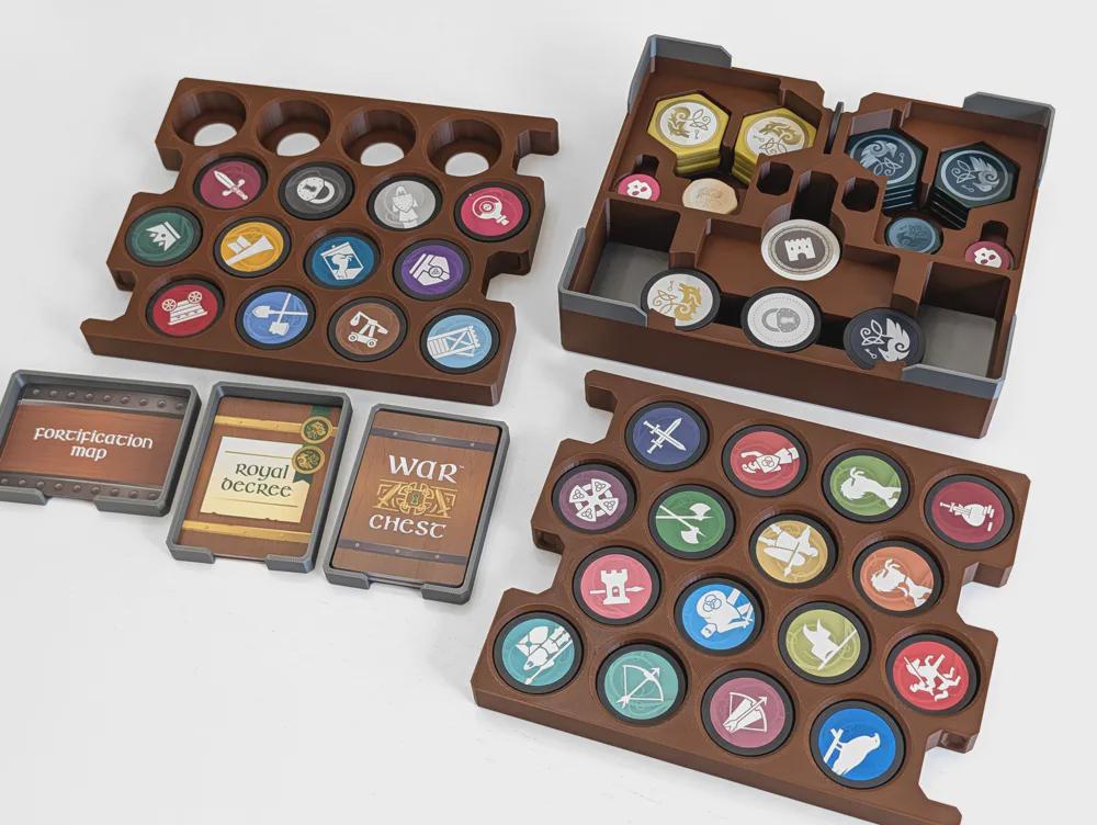 War Chest with ALL Expansions - Organizer Insert