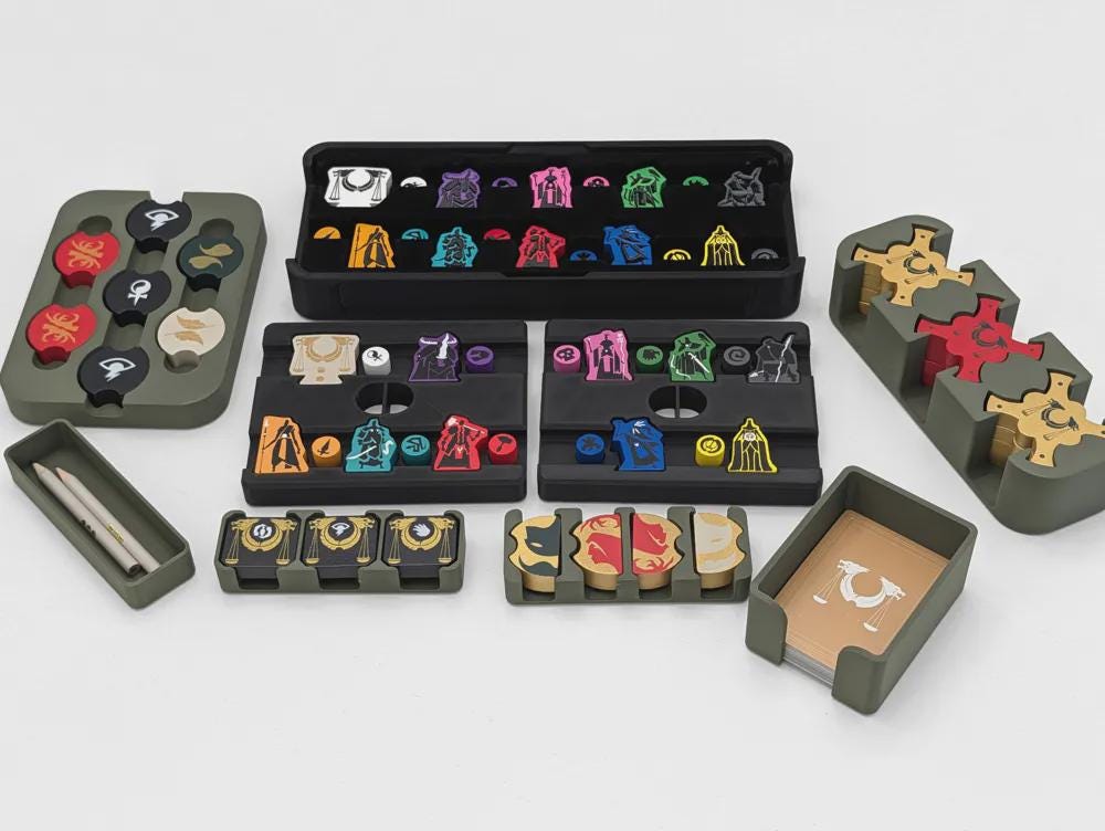 Scales of Fate - Deluxe - Organizer Insert
