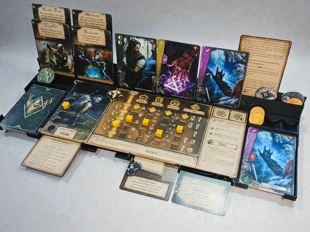 The Witcher Old World Play Board Trays / Dashboards