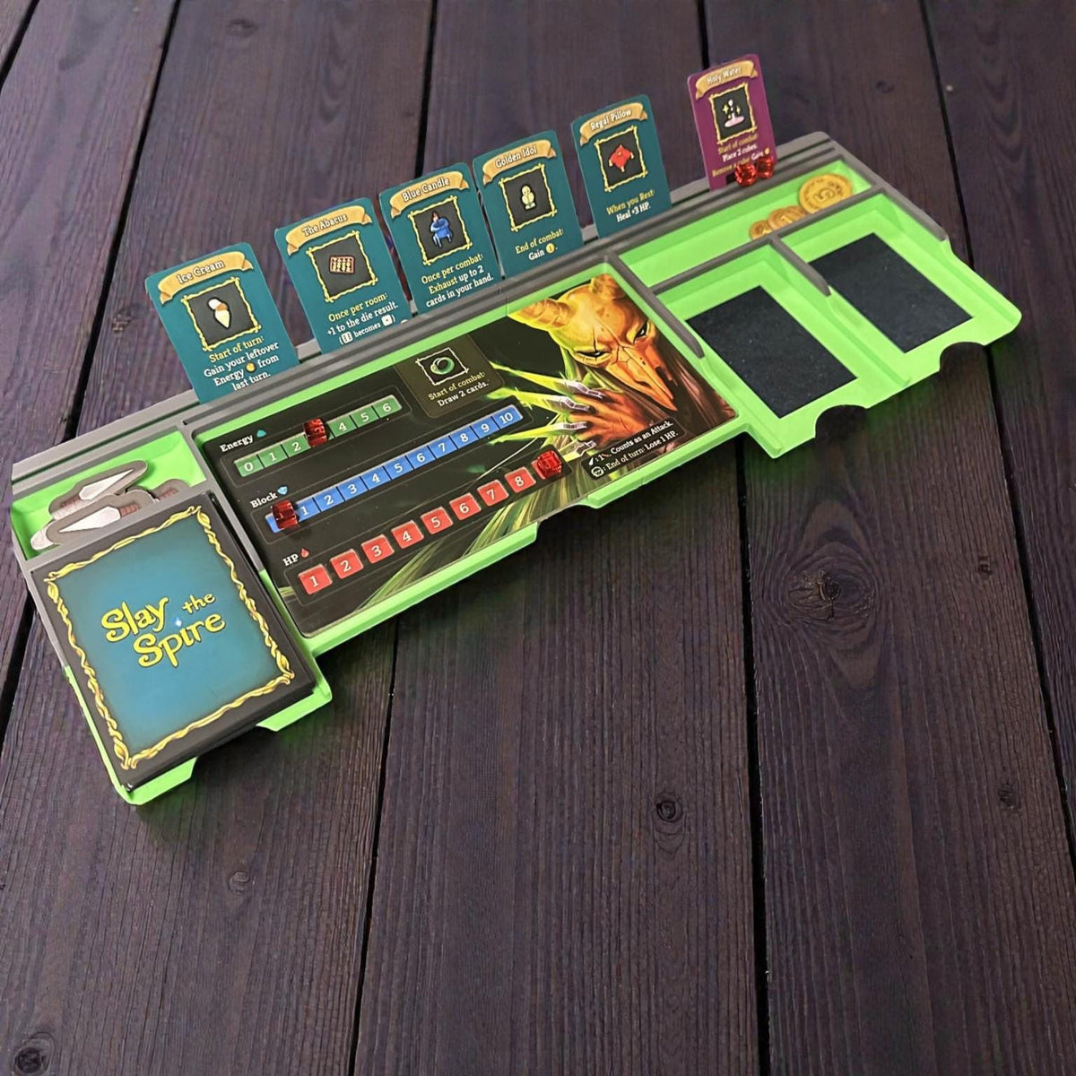 Slay the Spire Player Trays / Dashboards
