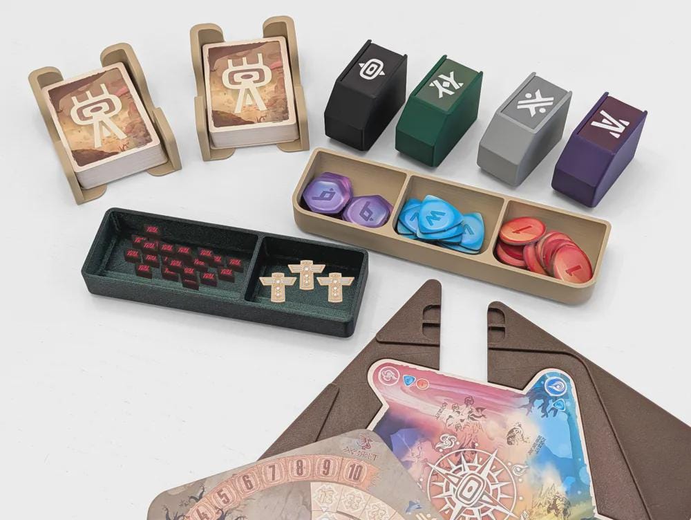 Vale of Eternity with 2 Expansions - Organizer Insert