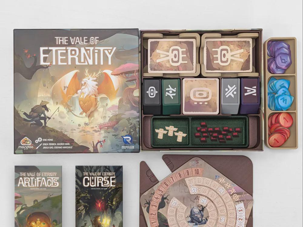 Vale of Eternity with 2 Expansions - Organizer Insert