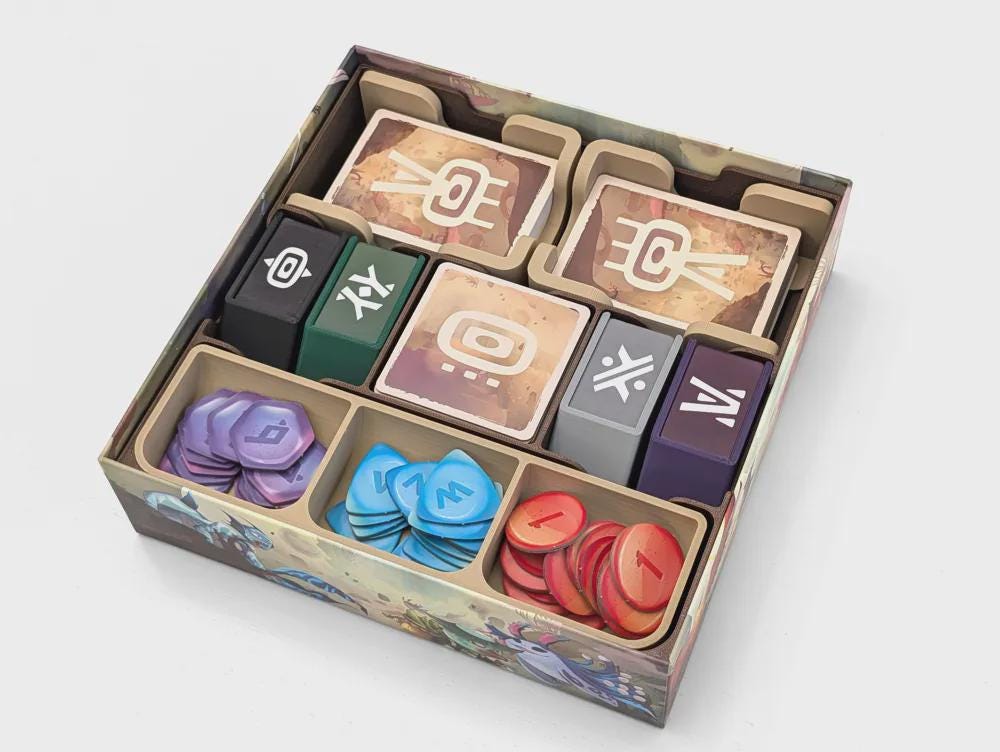 Vale of Eternity with 2 Expansions - Organizer Insert