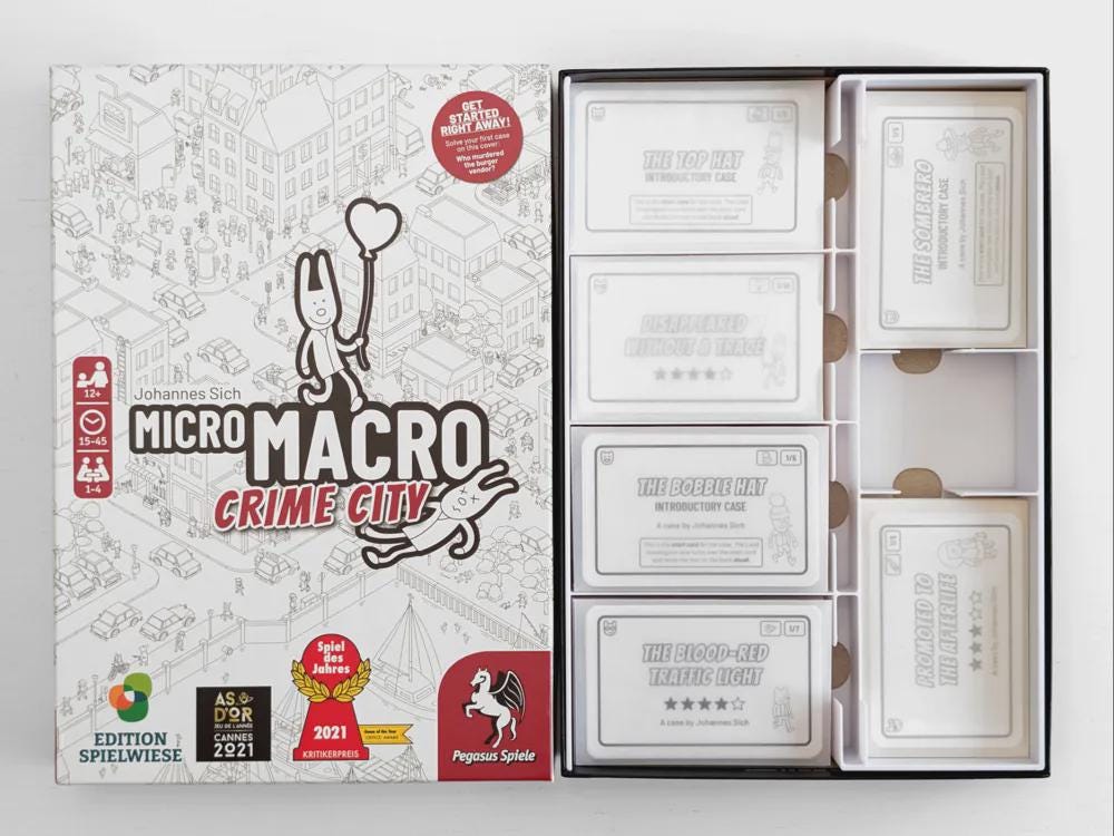 MicroMacro: Crime City 3-in-1 Organizer Insert
