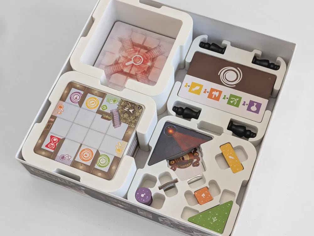 Magic Maze with All Expansions - Organizer Insert