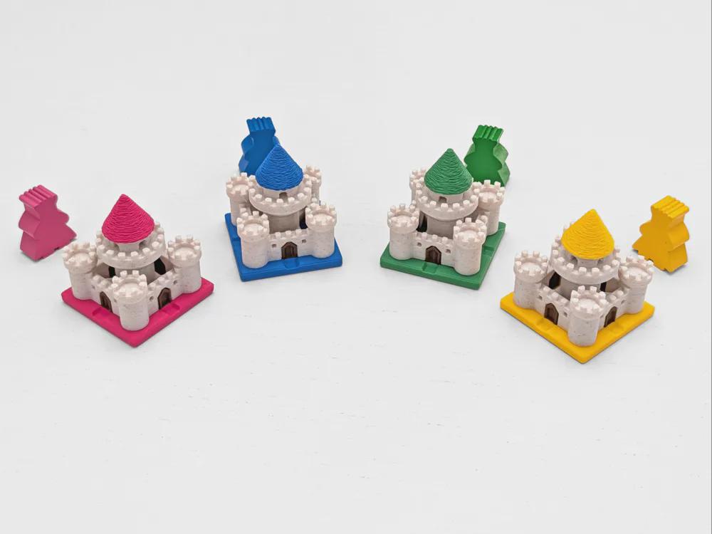 Kingdomino - Player Castles