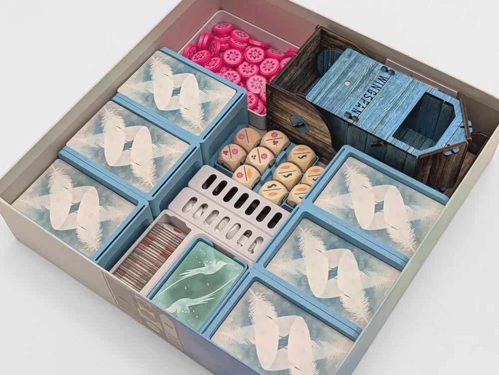 Wingspan with ALL Expansions - Organizer Insert