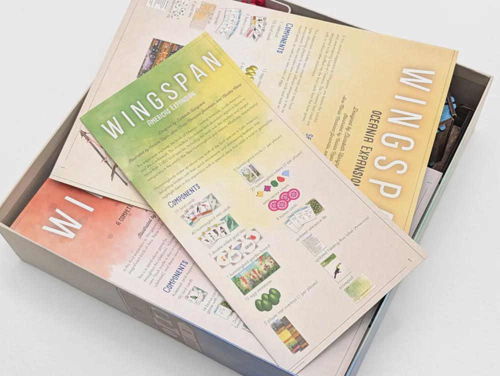 Wingspan with ALL Expansions - Organizer Insert