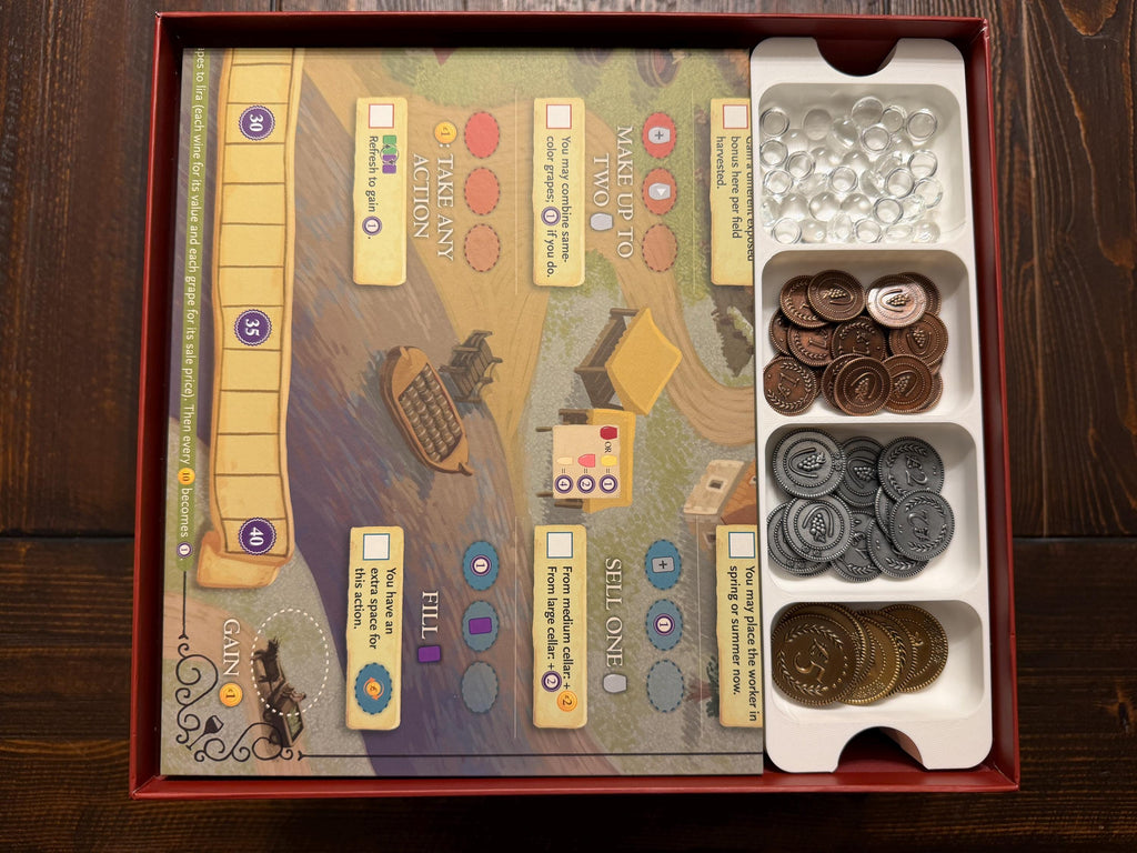 Viticulture Wine Crate Insert / Organizer