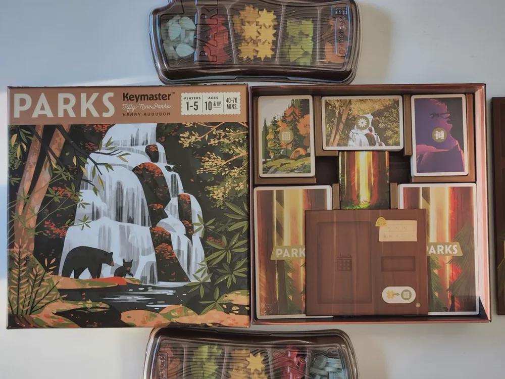Parks 1st Ed with ALL Expansions - Organizer Insert