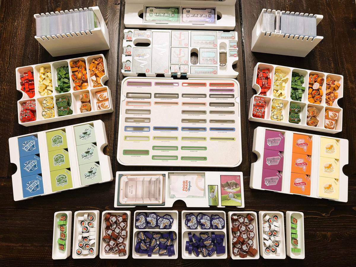 Food Chain Magnate Deluxe Edition Insert / Organizer