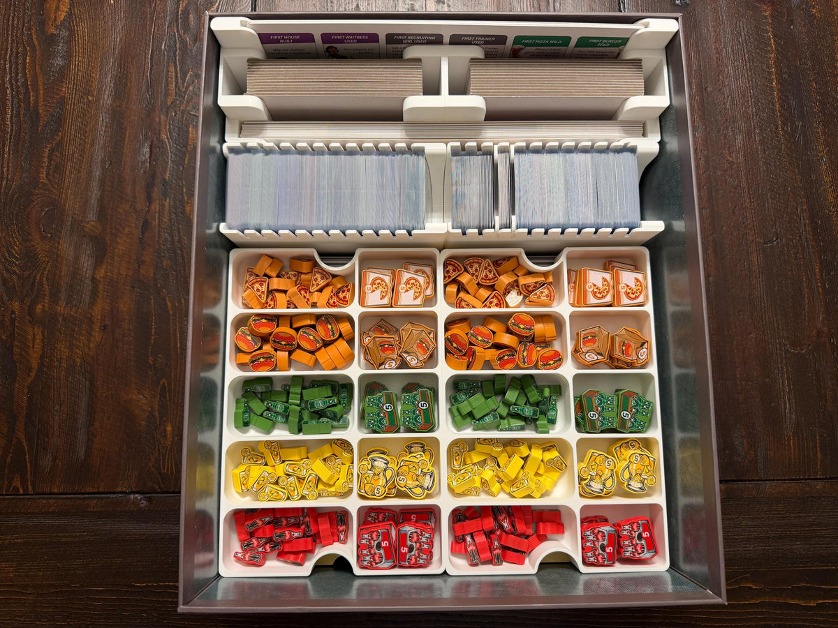 Food Chain Magnate Deluxe Edition Insert / Organizer