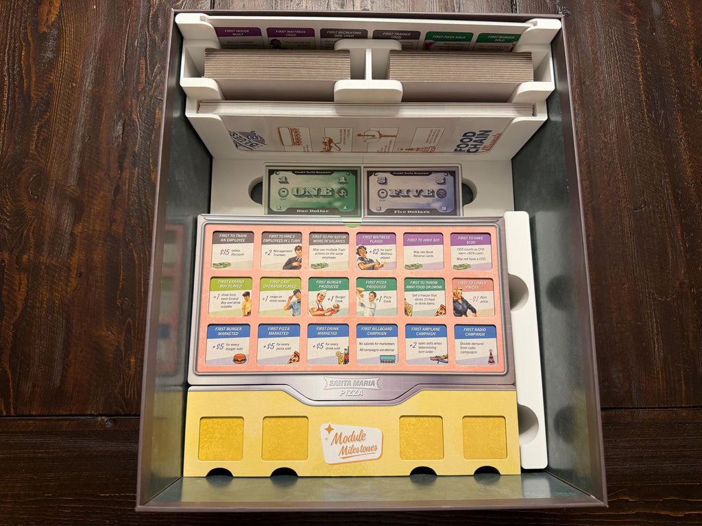 Food Chain Magnate Deluxe Edition Insert / Organizer