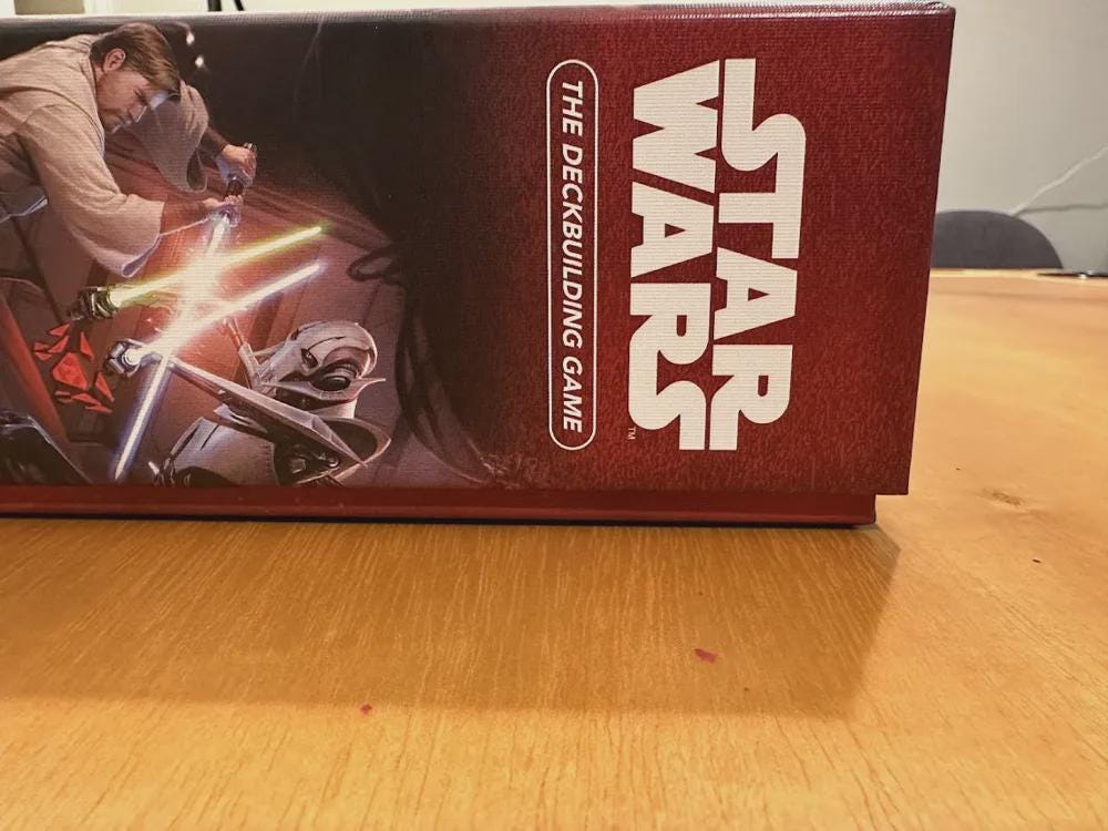 Star Wars Deckbuilding Game insert