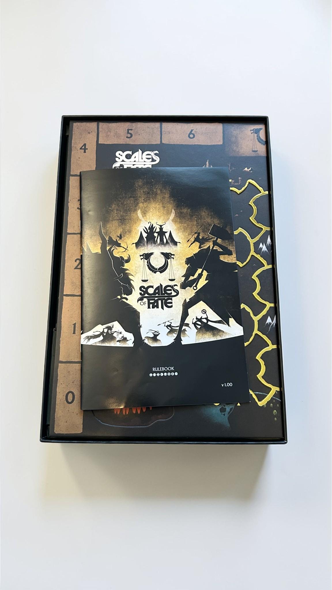 Scales of Fate Deluxe Board Game Insert
