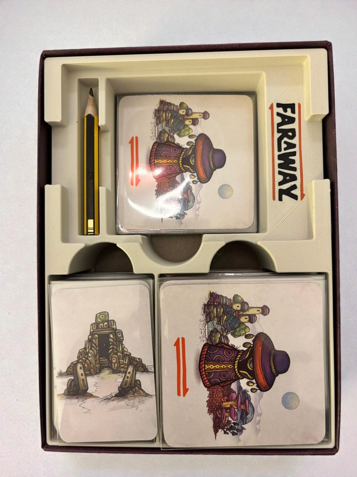 Faraway insert + supports expansions and pencil