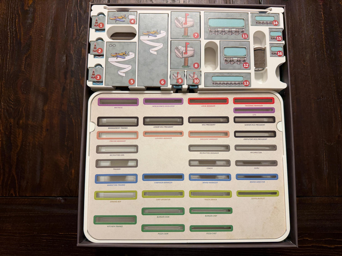 Food Chain Magnate Deluxe Edition Insert / Organizer