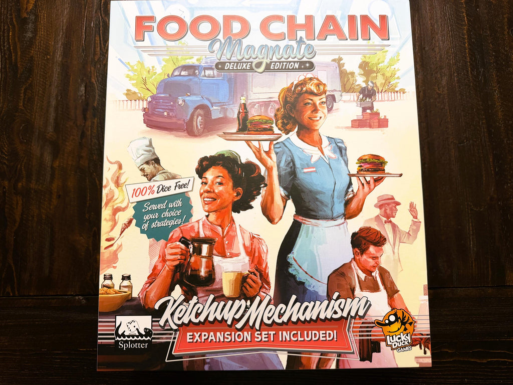 Food Chain Magnate Deluxe Edition Insert / Organizer
