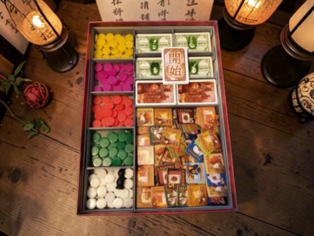 Chinatown Board Game Insert