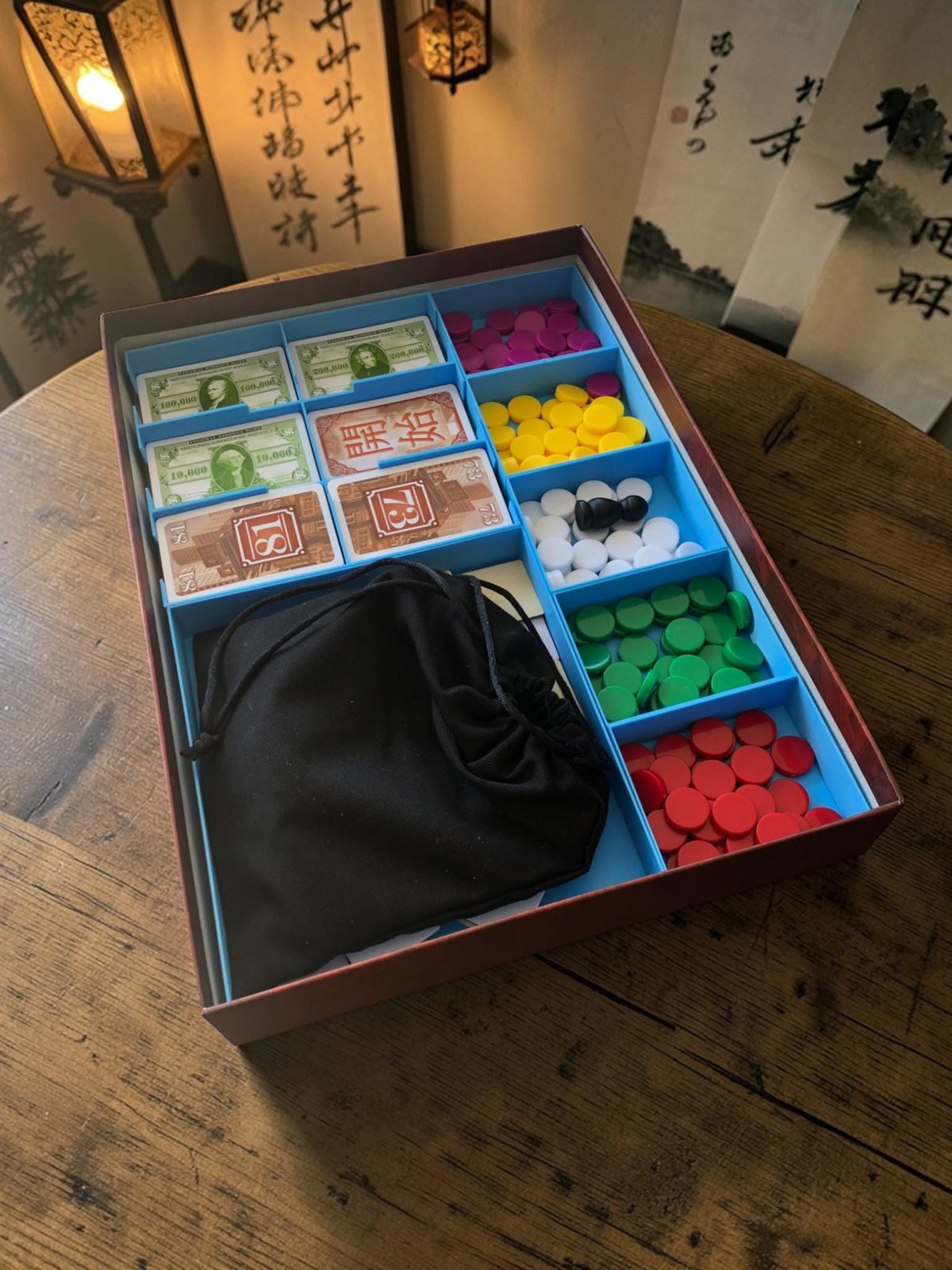Chinatown Board Game Insert