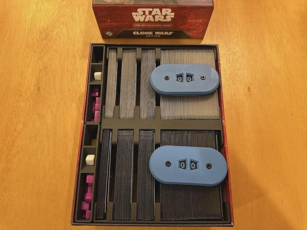 Star Wars Deckbuilding Game insert