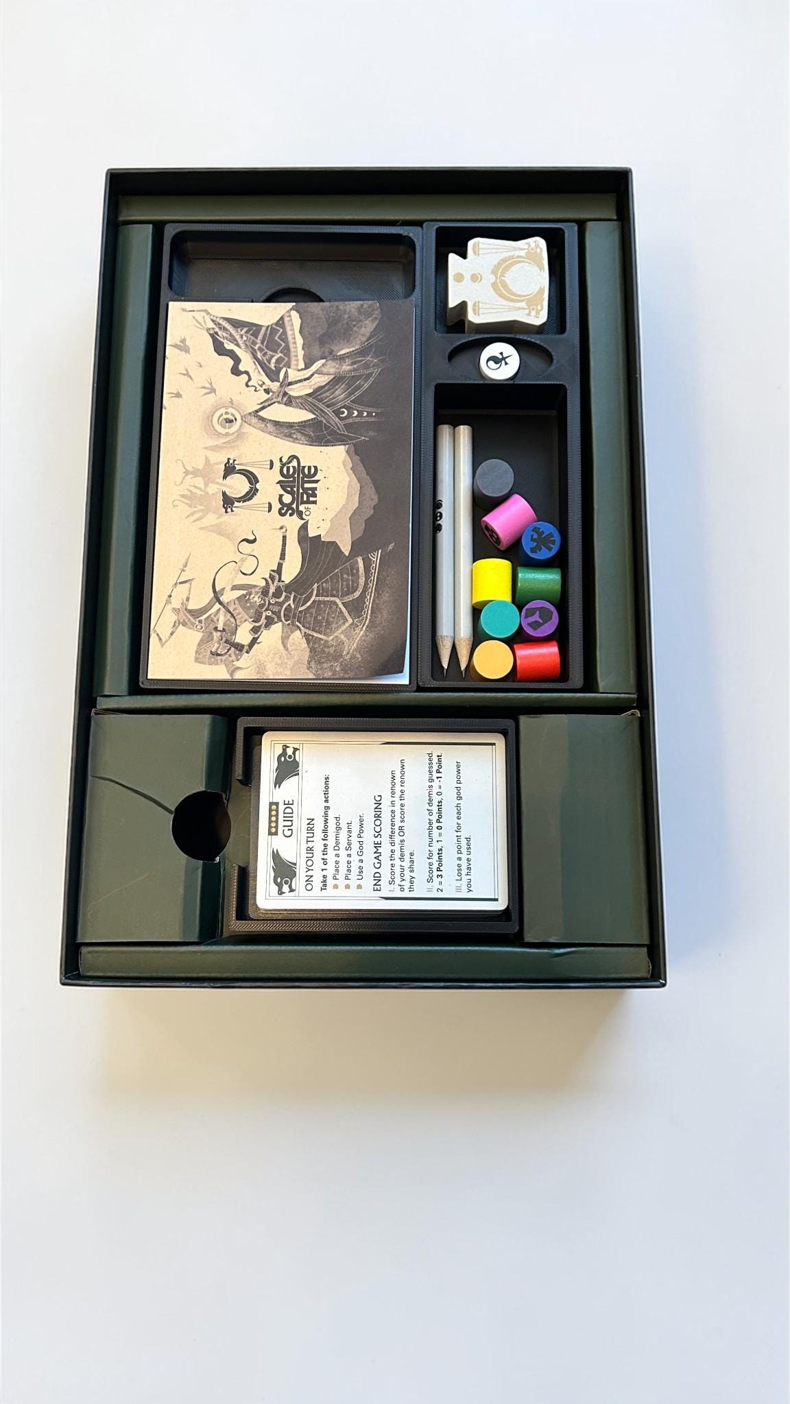 Scales of Fate Deluxe Board Game Insert