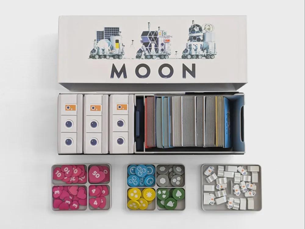 Moon with Expansion - Organizer Insert