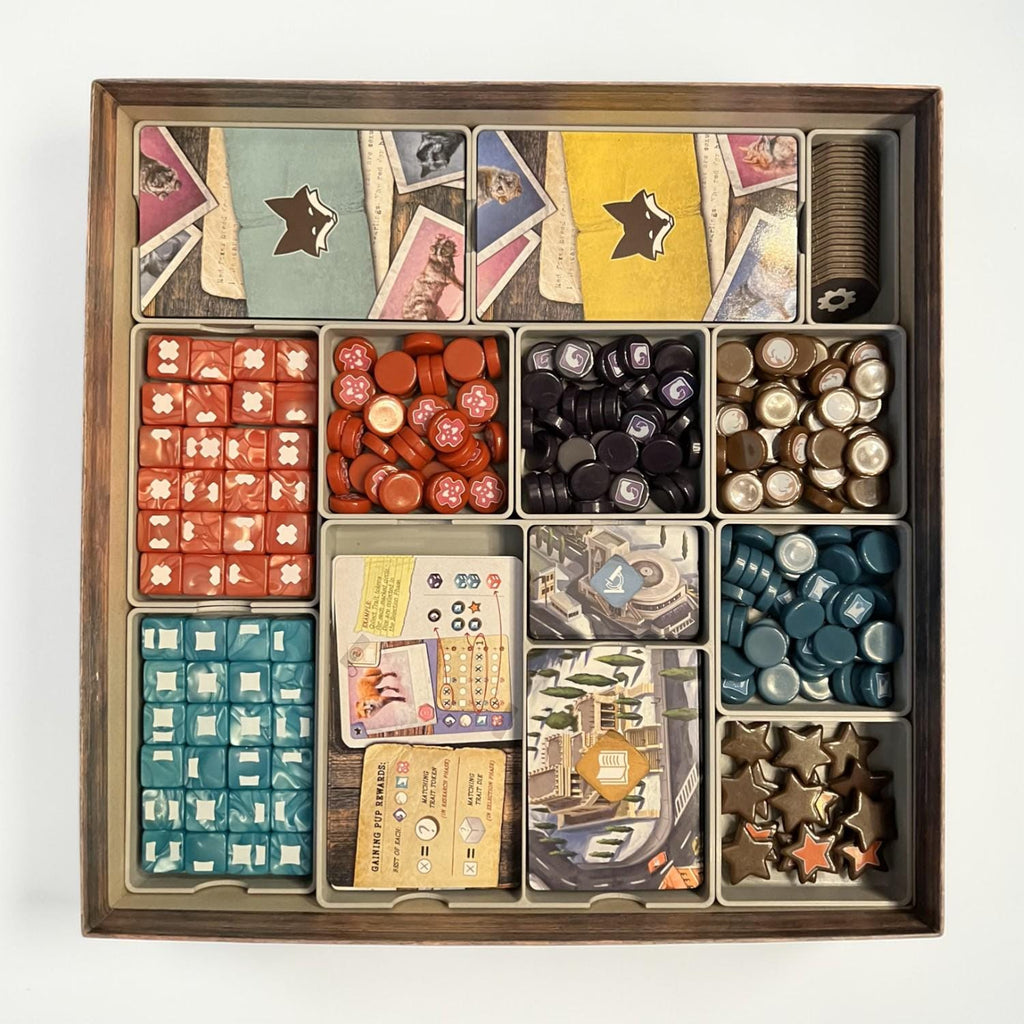 The Fox Experiment Organizer with Player Trays