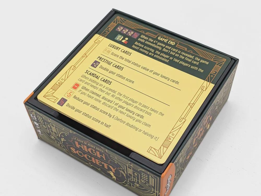 High Society - Allplay Edition - Organizer Insert