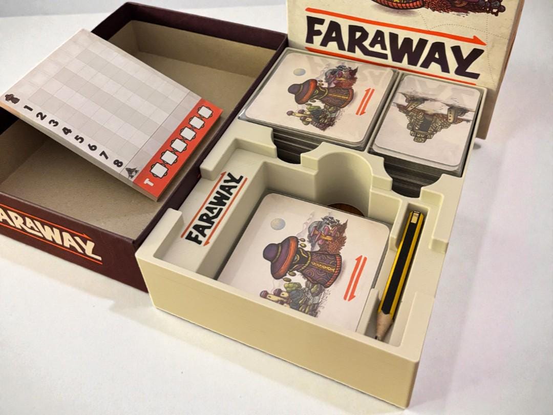 Faraway insert + supports expansions and pencil