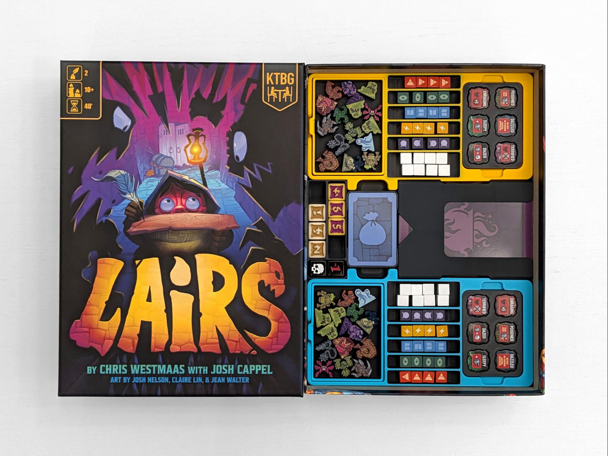Lairs with ALL Expansions - Organizer Insert