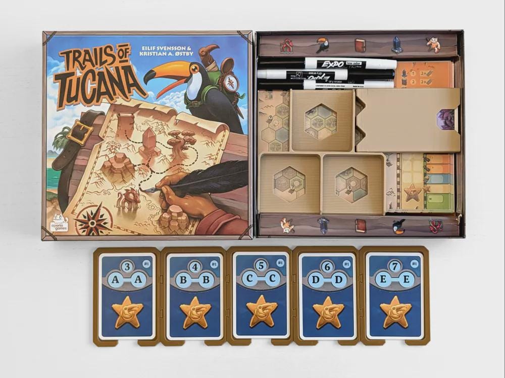 Trails of Tucana - Organizer Insert