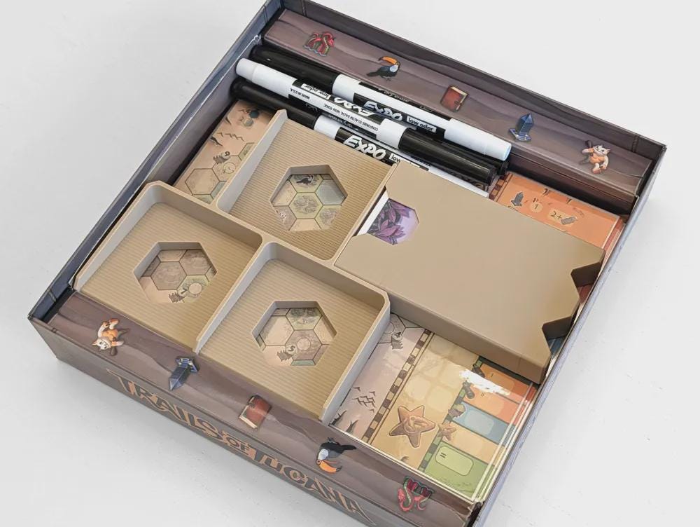 Trails of Tucana - Organizer Insert