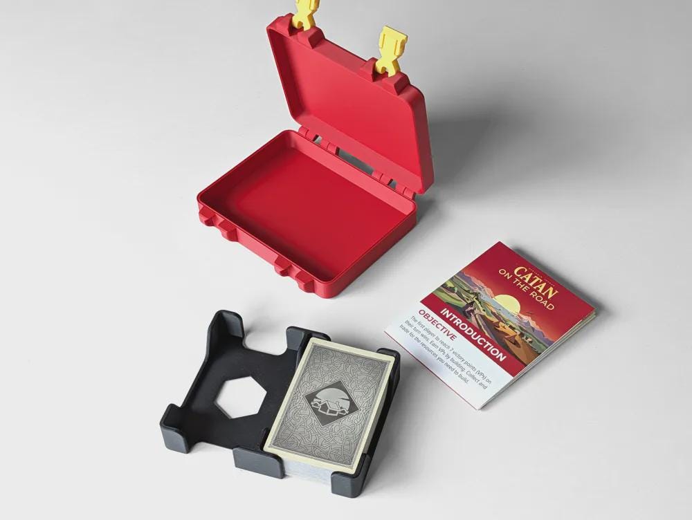 Catan: On the Road - Organizer Card Box