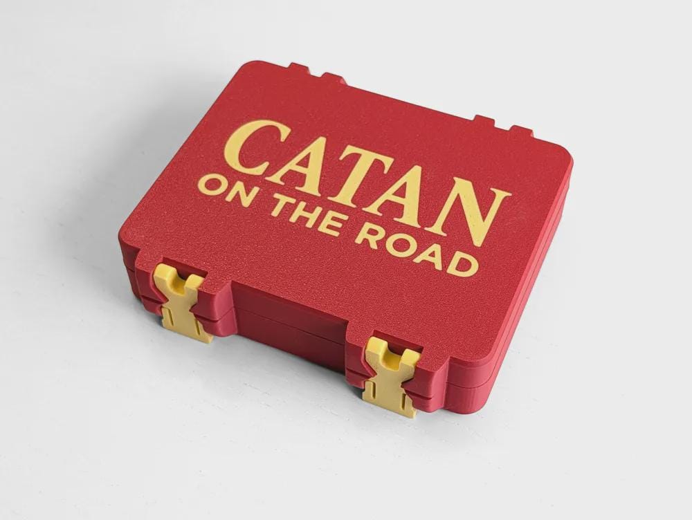 Catan: On the Road - Organizer Card Box