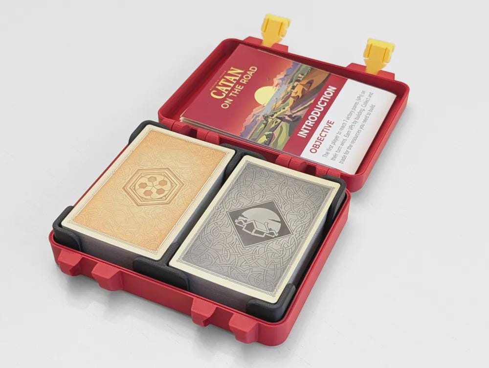Catan: On the Road - Organizer Card Box