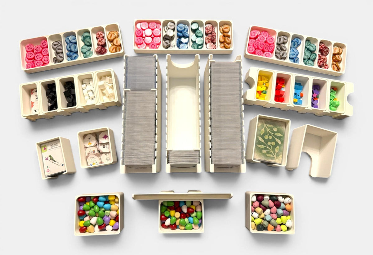 Wingspan Nesting Box Insert / Organizer - All Expansions (Updated Through the Americas Expansion)