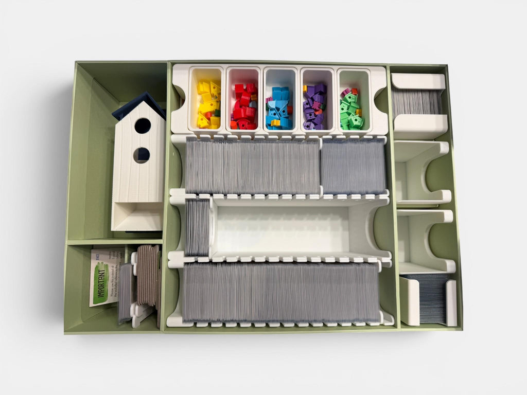 Wingspan Nesting Box Insert / Organizer - All Expansions (Updated Through the Americas Expansion)